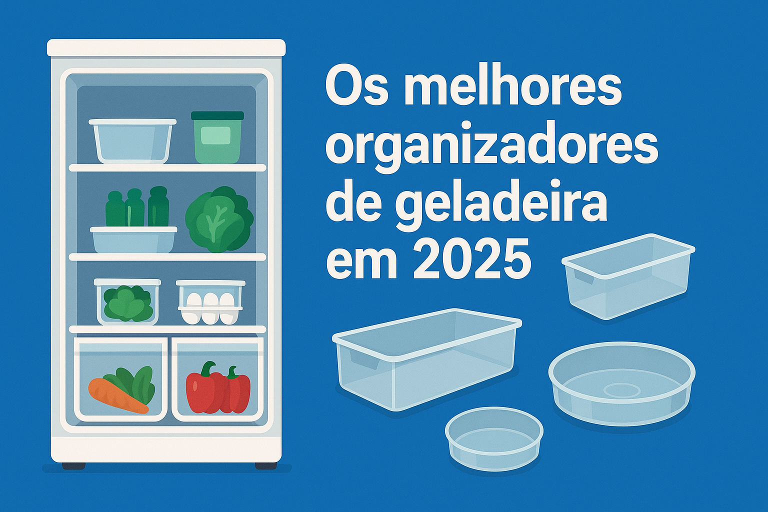 melhores organizadores de geladeira